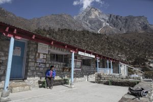 Kunde hospital was built by the Himalayan Trust in 1966.